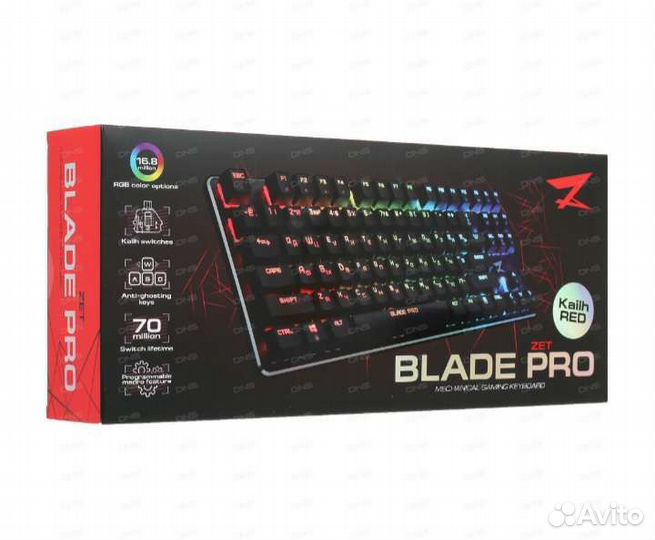 Игровая клавиатура.ZET gaming Blade PRO