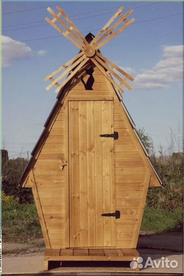 Дачный туалет домик PVY