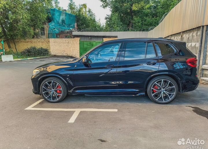 Лезвия на пороги bmw x3 g01 x4 g02