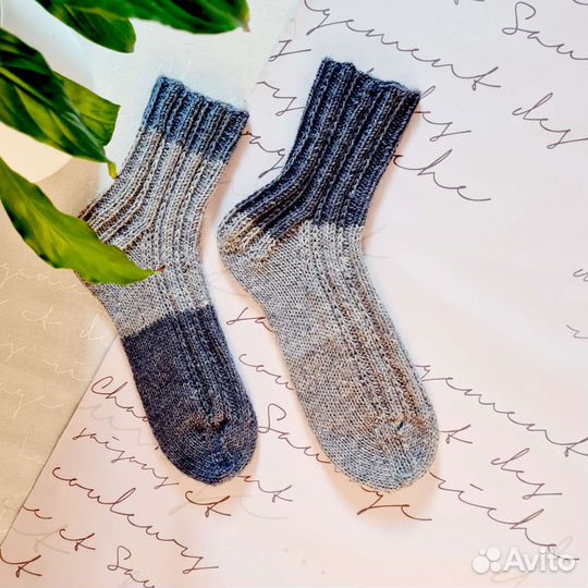 Носки вязаные ручной работы