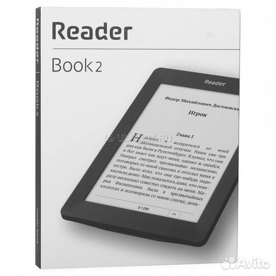 Сенсорная 6''Электр книга Reader Book2 WiFi новая