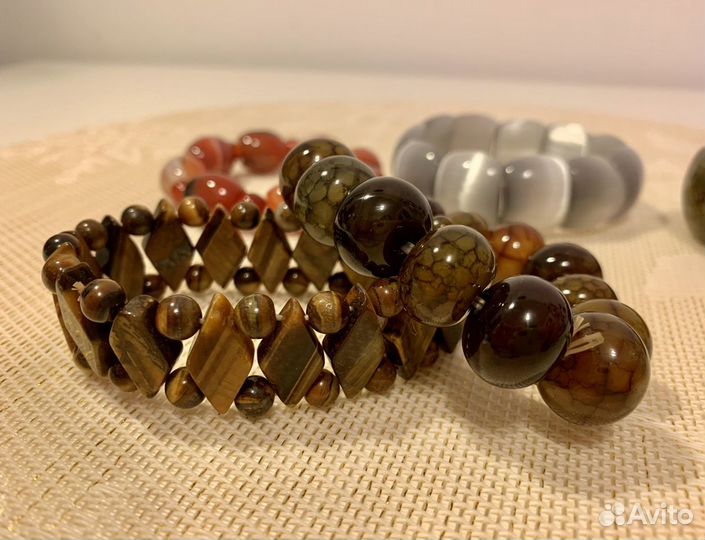 Браслеты из натурального камня