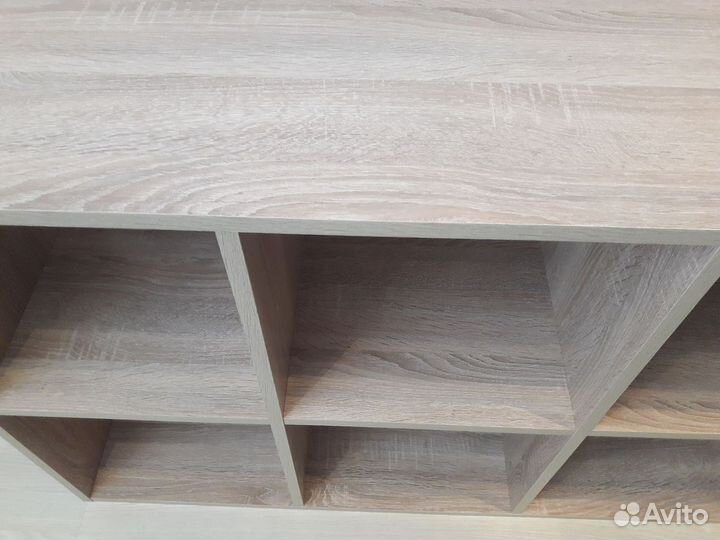 Стеллаж IKEA аналог 8(2х4) секций Дуб Пушкино