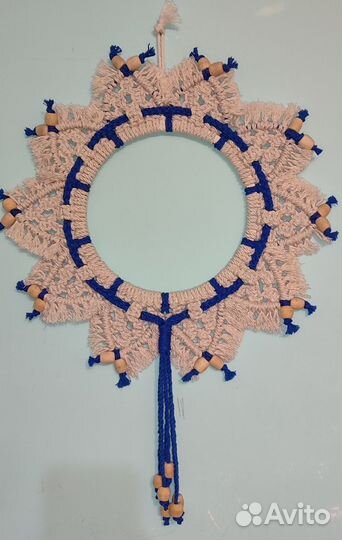 Макраме венок