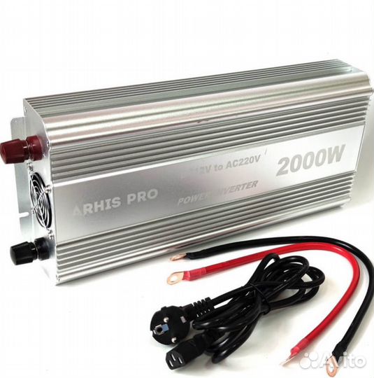 Инвертор 2000 Вт 12*220 ибп котла преобразователь