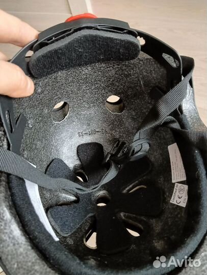 Шлем велосипедный stern 50-54 и защита reaction