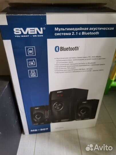 Музыкальный центр Sven ms 307