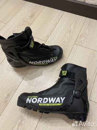 Лыжные ботинки nordway 27см стелька