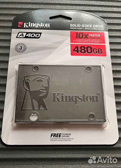 SSD Kingston A 400 480gb
