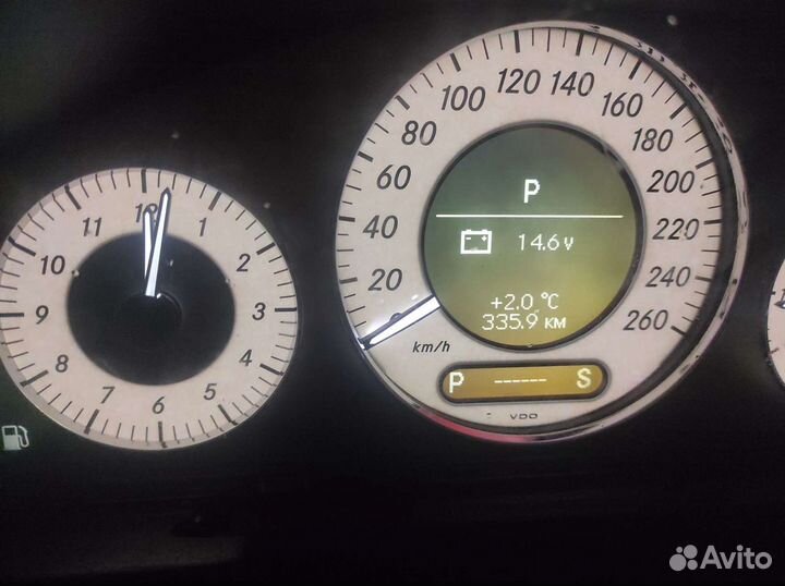 Приборка Mercedes w211/w219 рестайл с amg меню