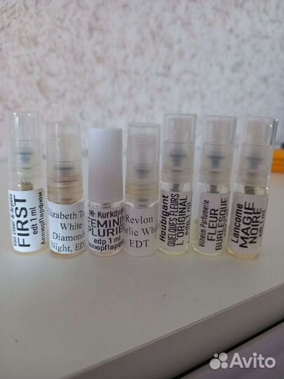 Отливанты, пробники. Нишевая и люксовая парфюмерия