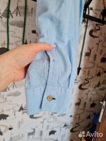 Рубашка мужская zara m