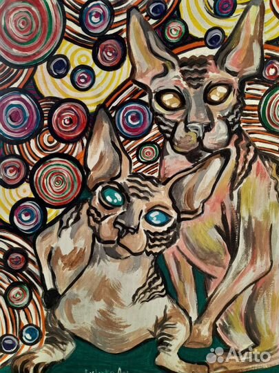 Интерьерная картина абстракция