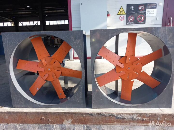 Сушильные камеры - осевые вентиляторы во №7