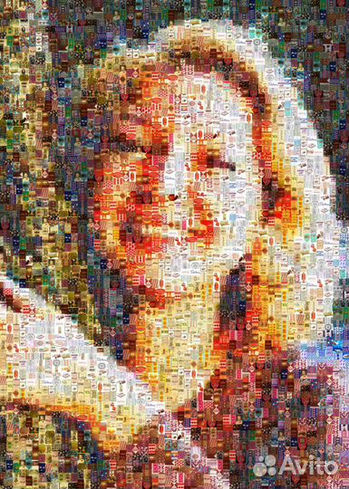 Эксклюзивные портреты-фотомозаики на заказ