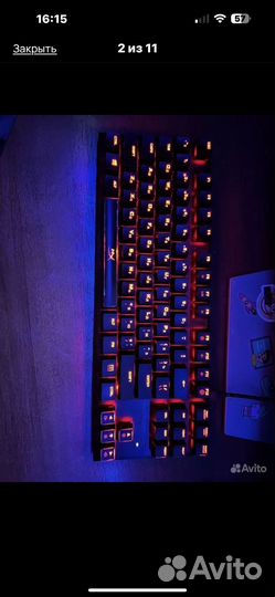 Игровая клавиатура hyperx