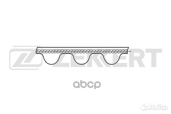 Ремень зубчатый грм LADA Granta 11- Priora 11