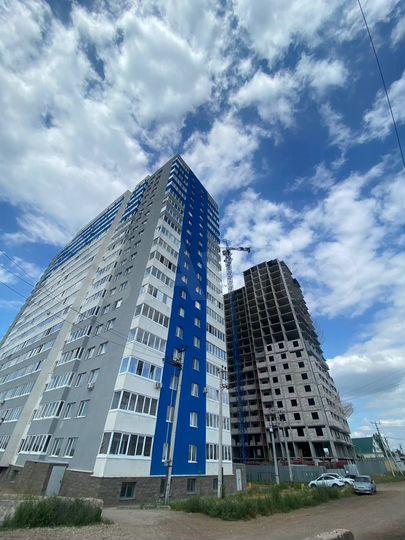 2-к. квартира, 53,8 м², 3/25 эт.