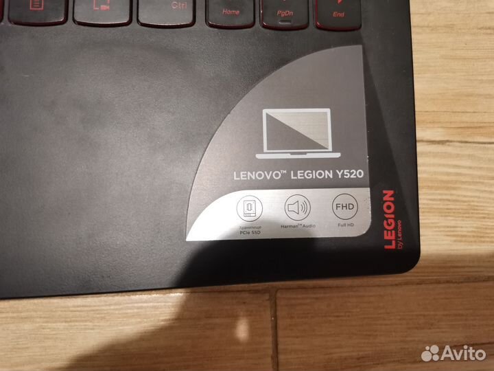 Lenovo legion Y520 gtx 1050 ti i7 7700-hq