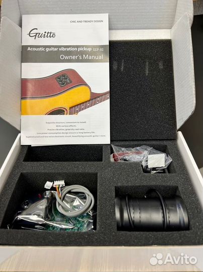 Звукосниматель для гитары Guitto GGP-02