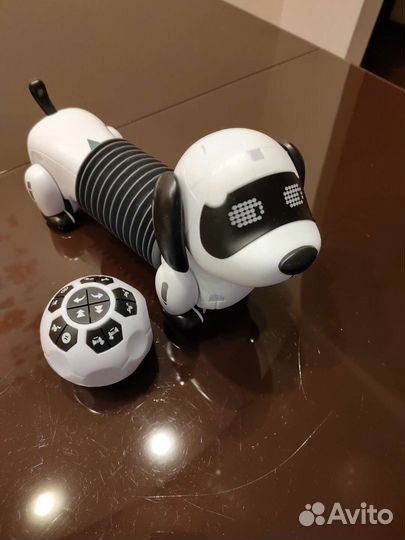 Интерактивная робот собачка такса