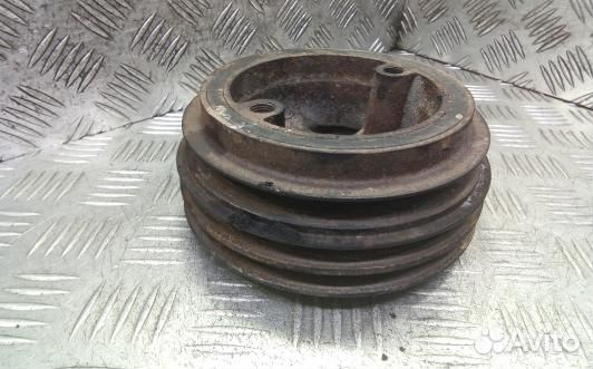 Шкив коленвала демпферный дизельный mitsubishi paj