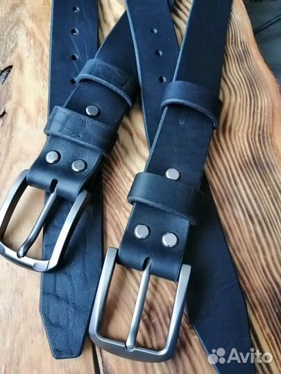 Ремни ручной работы из натуральной кожи