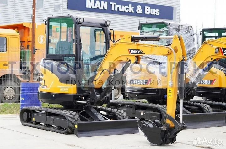 Мини-экскаватор Sany SY26U, 2023