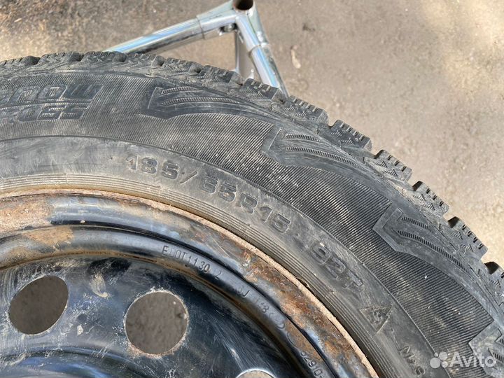 Колеса r15 зима шипы штамп