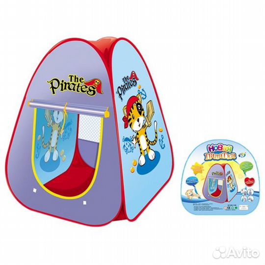 Палатка игровая, 78х78х96 см, сумка