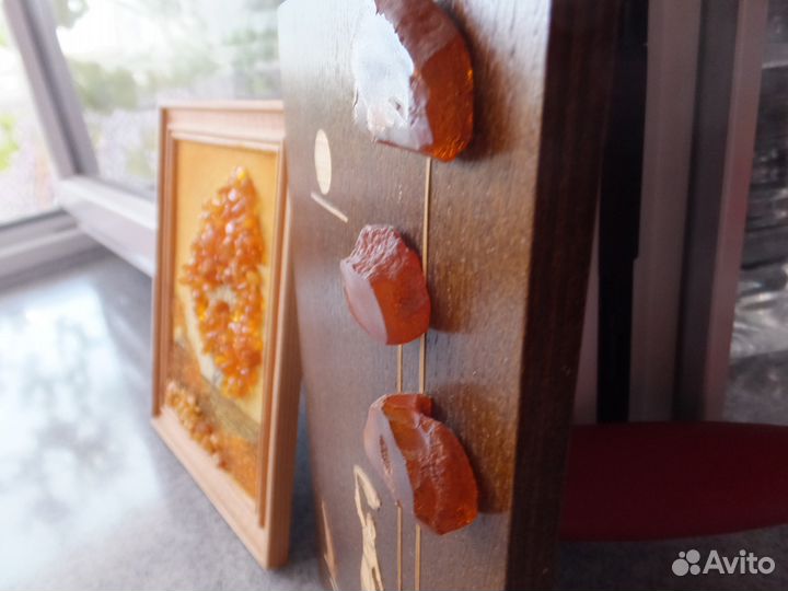 Картина (пано) с янтарем