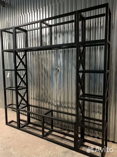 Дровница лофт