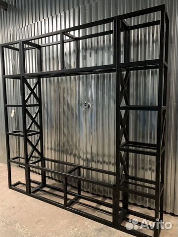 Дровница лофт