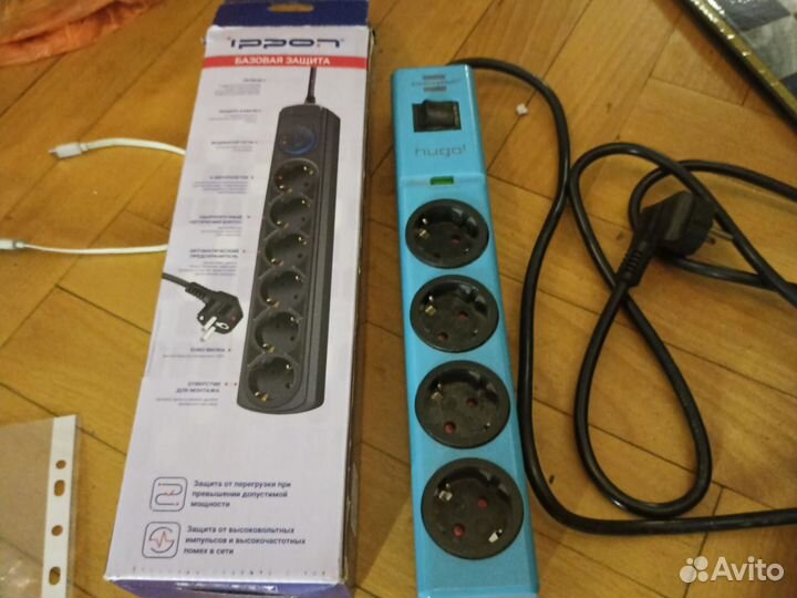 Сетевой фильтр удлинитель 1,8м