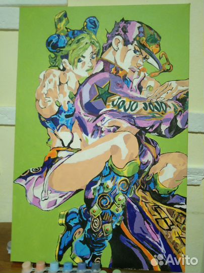 Картины по номерам раскрашенная