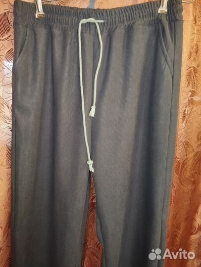 Брюки микровельвет