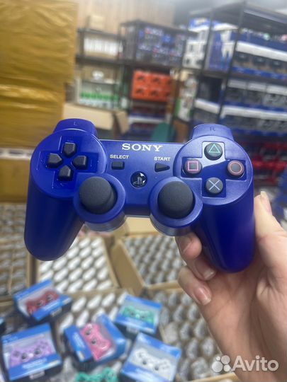 Геймпад для ps3 sony dualshock 3 оптом синий