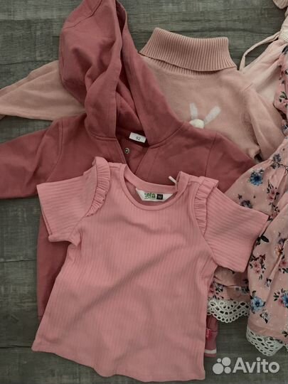 Вещи пакетом на девочку 92