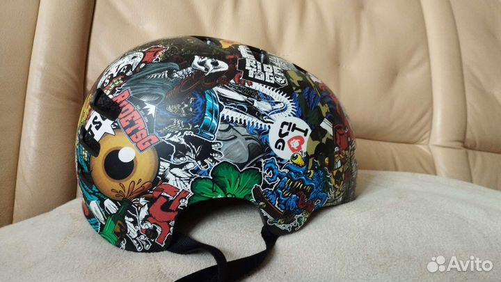Вело Шлем TSG с принтами