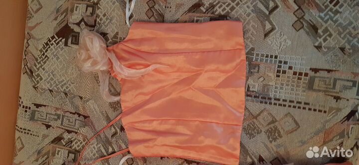 Платье (комплект:топ,юбка,накидка) нарядное. Новое