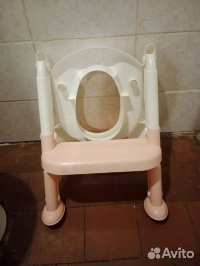 Сидушка на унитаз со ступенькой