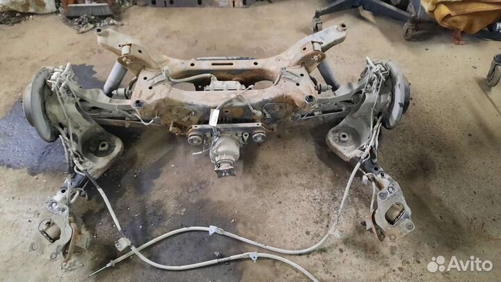 Задняя подвеска nissan qashqai j10