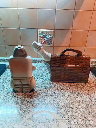 Декоративные графины со стопкой