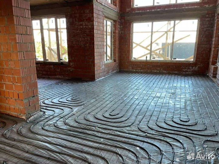 Разводка отопления в доме, коттедже, теплый пол