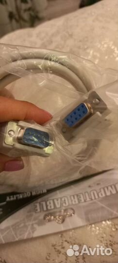 Кабель для компьютера RS 232 9PIN