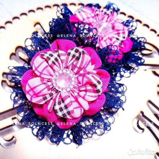 Бантик на зажиме