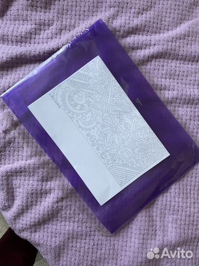 Папка А3 с кнопкой для документов