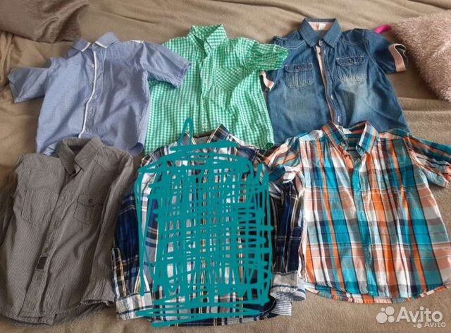 Детские рубашки за все