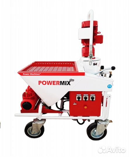 Штукатурная станция PowerMix Plus