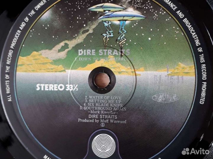 Винил. dire straits. Japan press